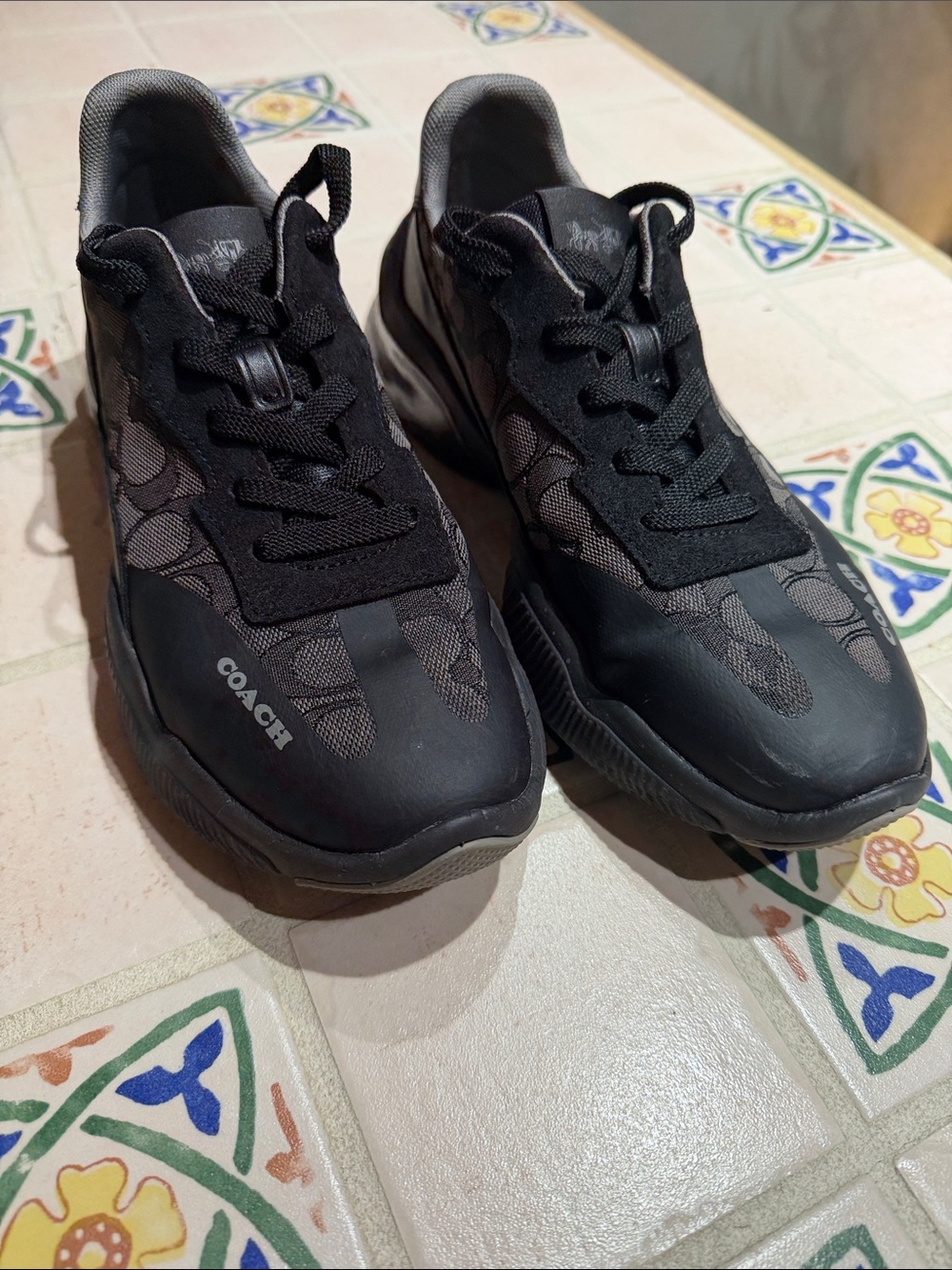 Coach men shoes size 7 used just a couple times